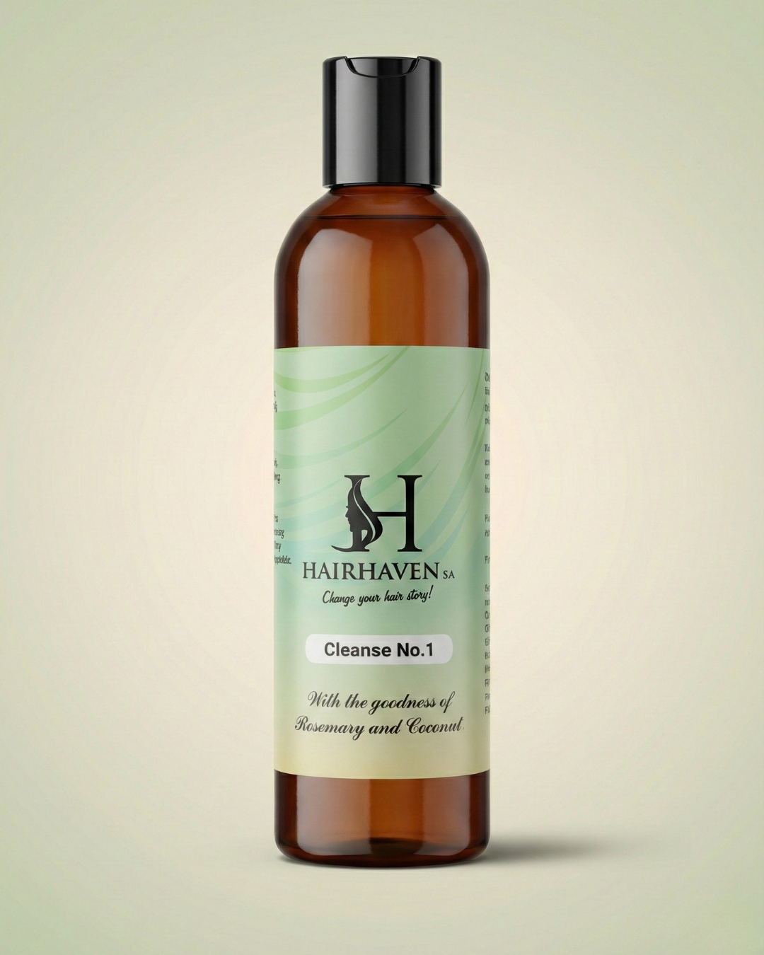 Hair Haven Cleanse No.01 — natural shampoo with rosemary and coconut