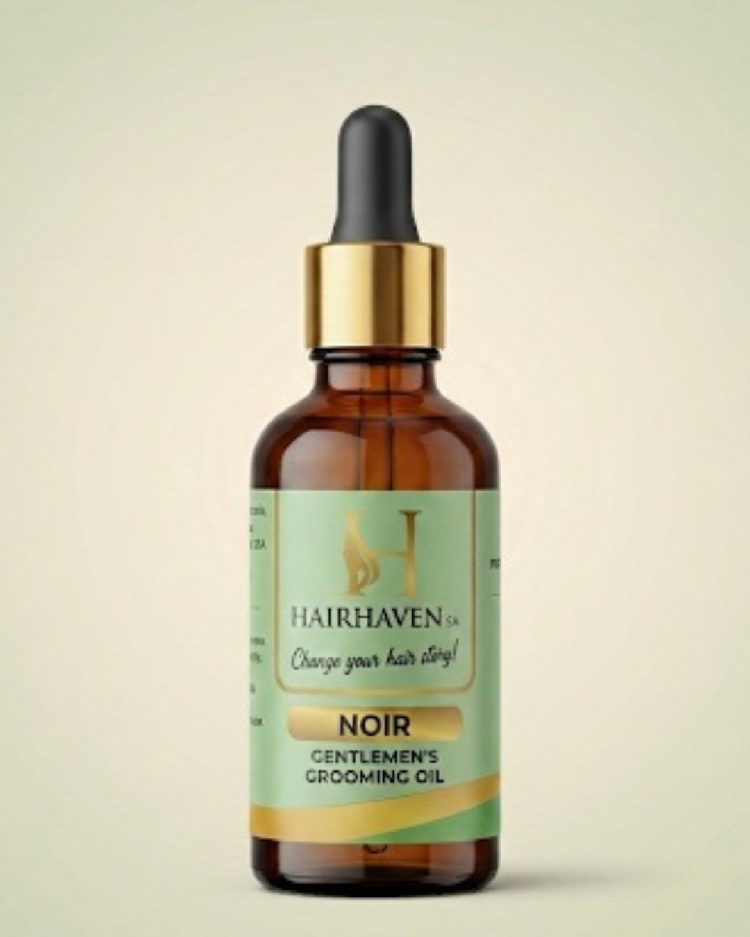 Hair Haven Noir Gentlemen's Beard Oil — premium 50ml beard oil for grooming and conditioning